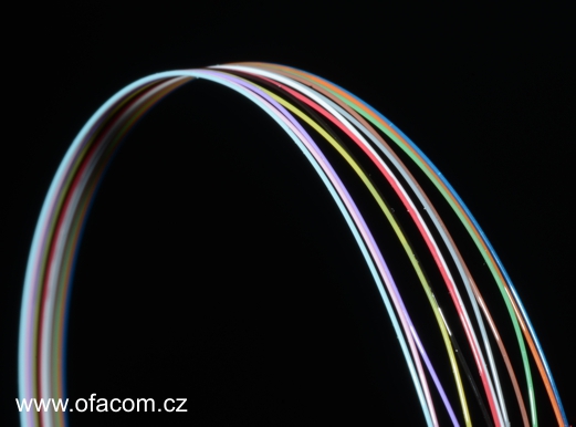 OFS představuje novou generaci pásků optických vláken, uváděné na trh pod názvem srolovatelné ribbony (Rollable robbons).
