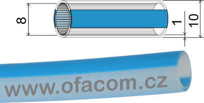 Slabostěnné mikrotrubičky Speed-pipe 10/8 mm
