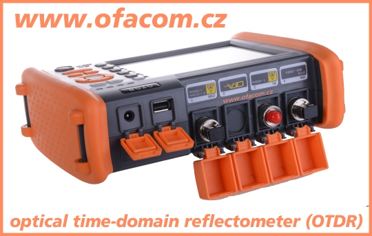 Optical time-domain reflectometer - OTDR 1310/1550 nm.