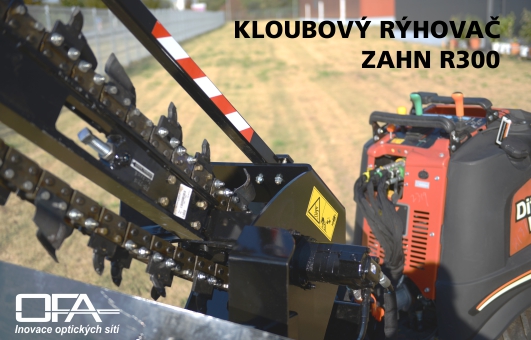 Výkonný rýhovač DitchWitch ZAHN R300