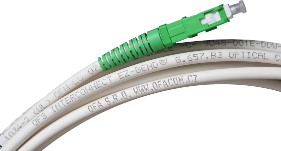 Odolný vnitřní optický kabel OFS EZ-Bend®