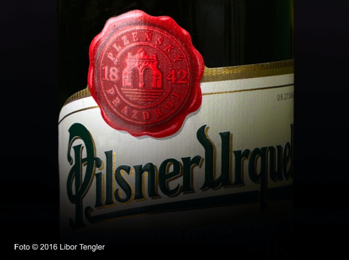 Etiketa Pilsner Urquell 
