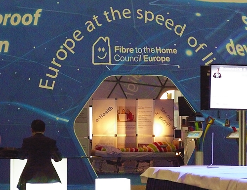 FTTH Council Europe tent