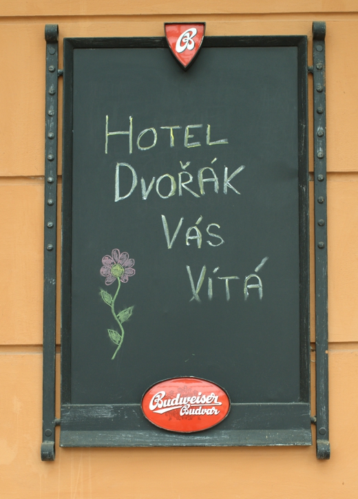 Hotel Dvořák Tábor Vás vítá.