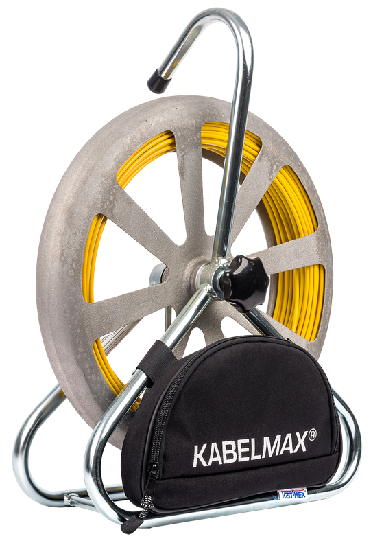 Zatahovací pero KATIMEX® Cablemax pro instalace kabelů, optických chániček a mikrotrubiček ve venkovních sítích.