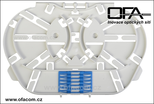 Optická kazeta typu SC COYOTE SFMS - Single Circuit  pro 6 svarů..