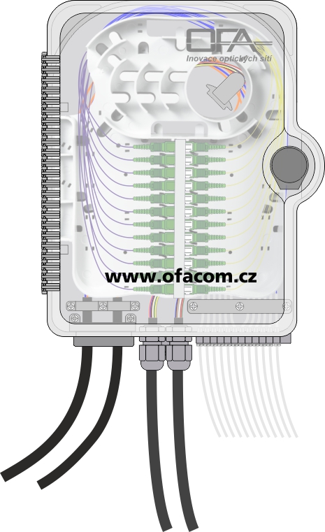 Optický sloupový rozváděč OFAPole DB24C