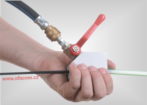 Nejmenší zafikovačka optických kabelů, řešení pro instalace kabelu na krátkou vzdálenost.