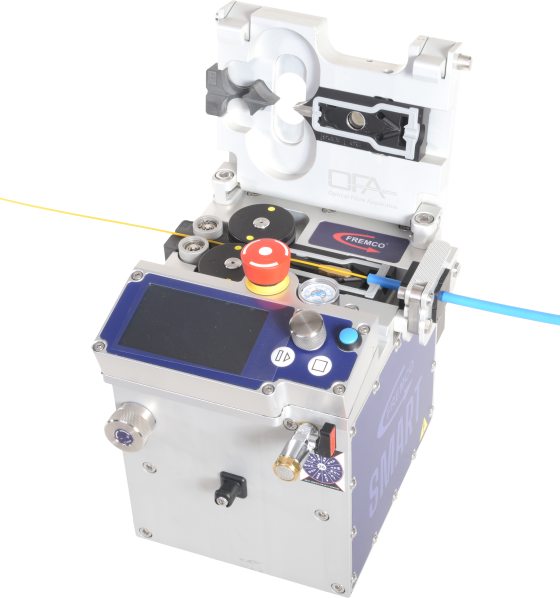 Zafukovačka MicroFlow SMART pro mikrokabely a svazky vláken. Zafukovačka FREMCO MicroFlow SMART pro mikrokabely a svazky vláken.