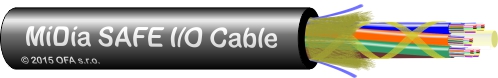 Univerzální optický kabel MiDia SAFE