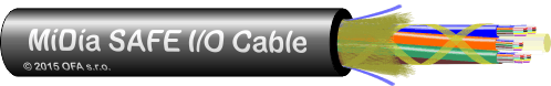 Univerzální optický kabel MiDia® SAFE