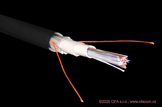 Optické kabely s pásky vláken v provedení "rollable ribbon".