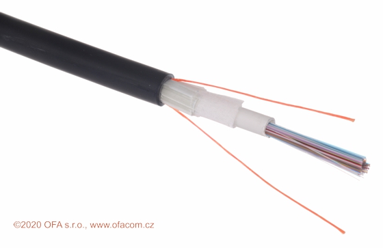 Optický kabel s pásky vláken DuctSaver RR (Rollable Ribbon).