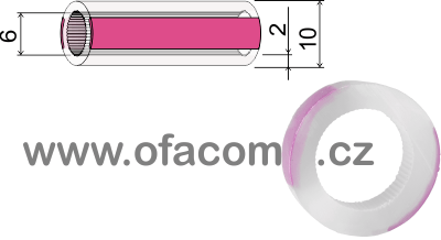 Silnostěnné mikrotrubičky Speed-pipe-ground 10/6 mm (10×2 mm)