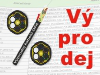 Výprodej kabelů a trubiček.
